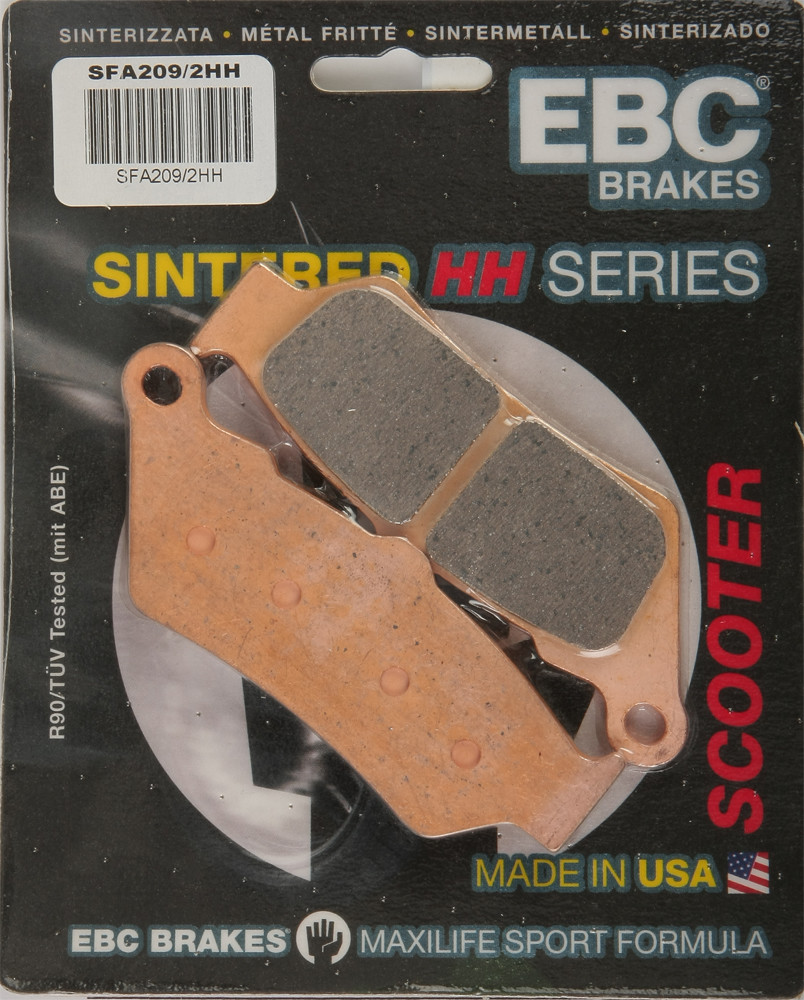 EBC BRAKE PADS SFA209/2HH DOUBLE-H SINTERED