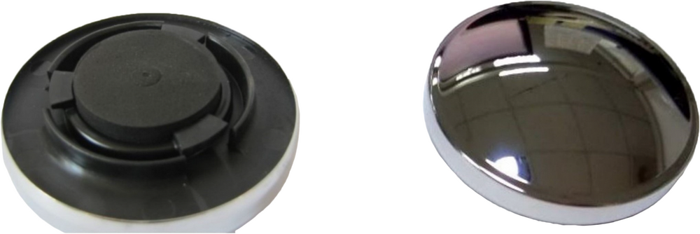 HARDDRIVE DUMMY GAS CAP LH CHROME
