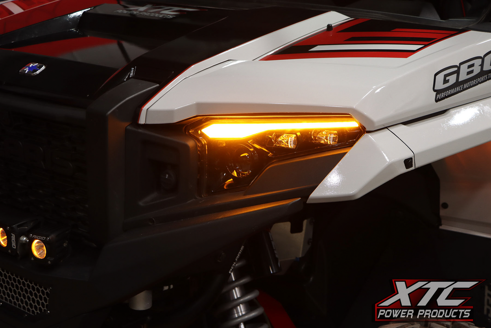 XTC POWER PRODUCTS HEADLIGHT W/AMBER TURN SIGNALS