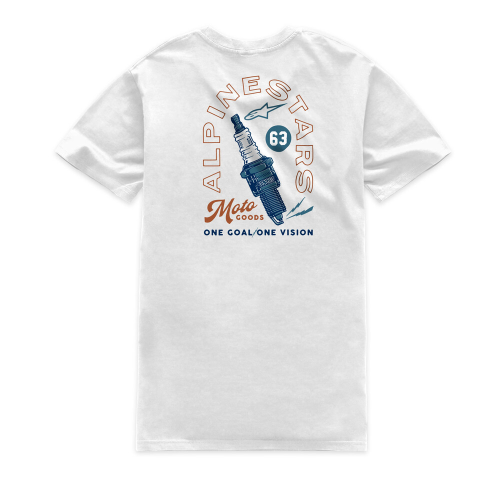 SPARKY CSF TEE WHITE MD