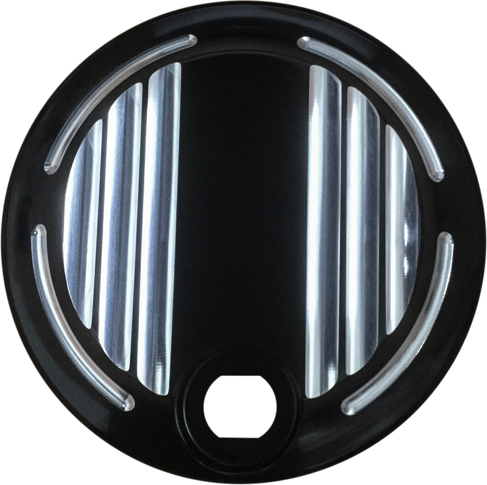 BILLET FUEL DOOR BLACK FLH/FLT 08-22
