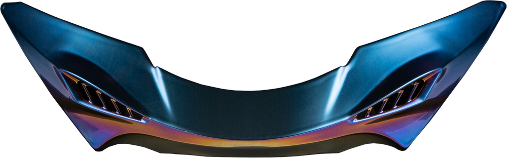 Fly Racing Sentinel Rear Vent (2022) — Blue Chrome