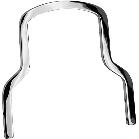 HARDDRIVE SHORTY SISSY BAR CHROME FXD 02-05