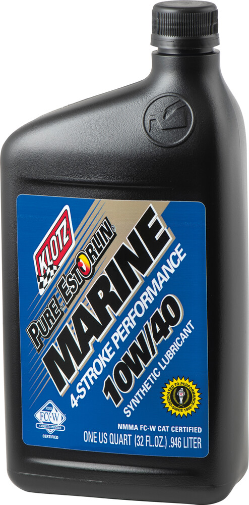 Klotz Pure Estorlin Marine 10w40 4t 1 Qt (10/Case  Sold Ea)