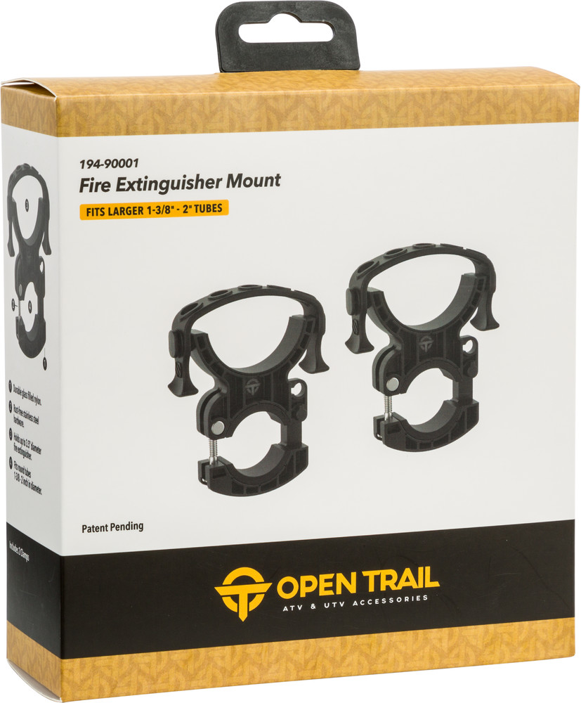 OPEN TRAIL FIRE EXTINGUISHER MOUNT- 2 PACK