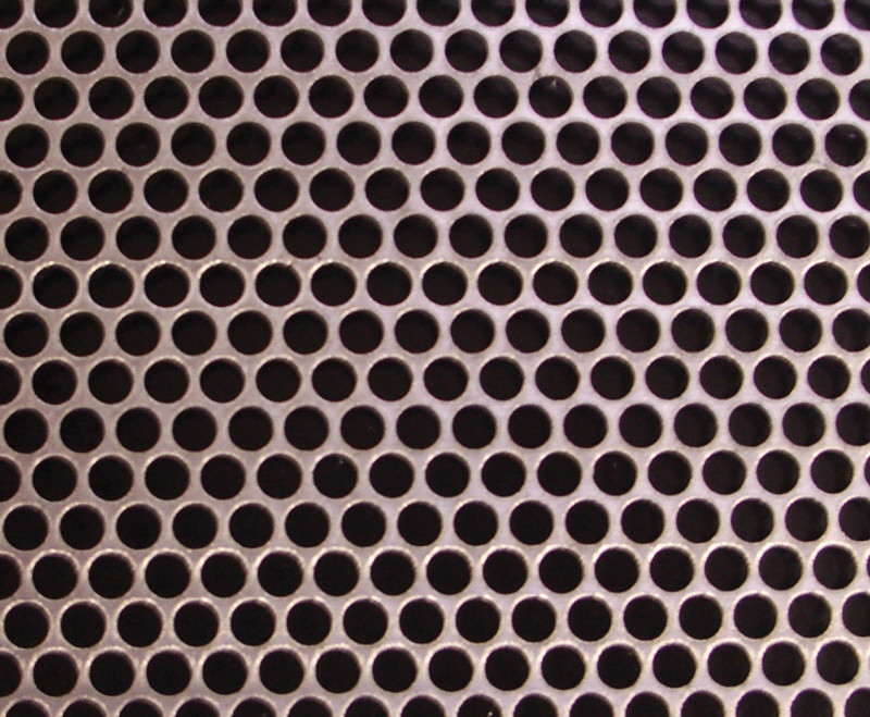 HELIX ALUMINUM MESH SHEET 18" X 18" ROUND