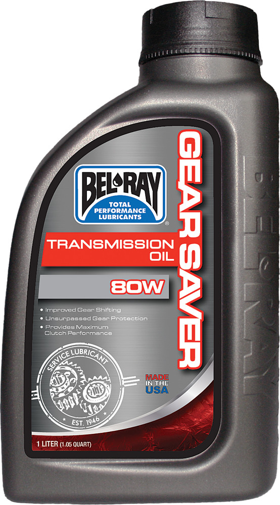 BEL-RAY GEAR SAVER TRANSMISSION OIL 80W 1L