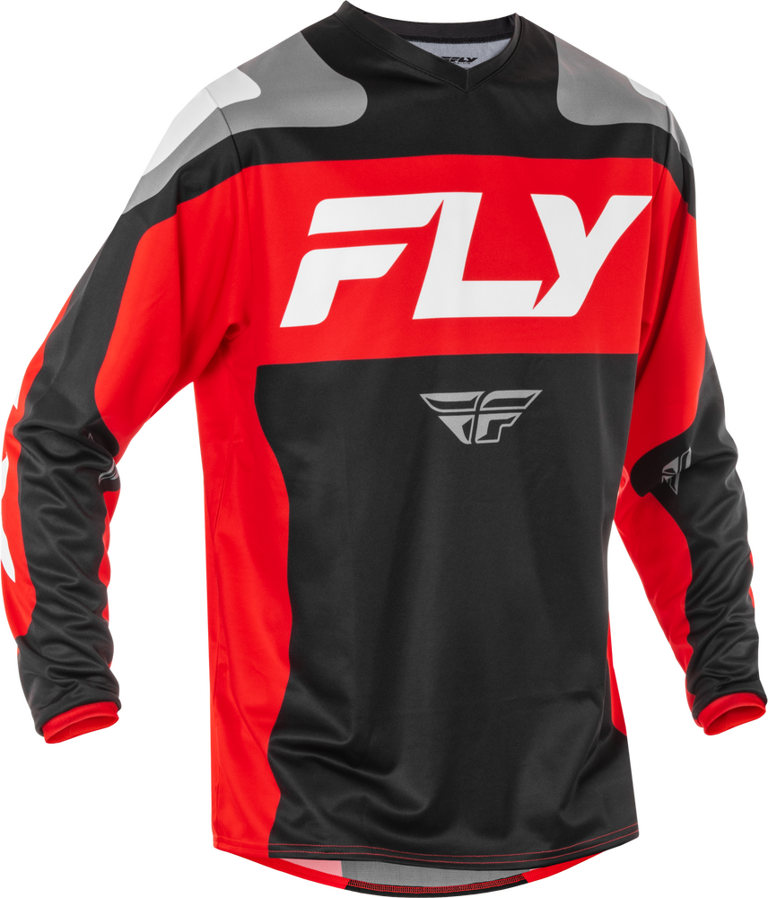 FLY RACING F-16 JERSEY BLACK/RED/WHITE MD
