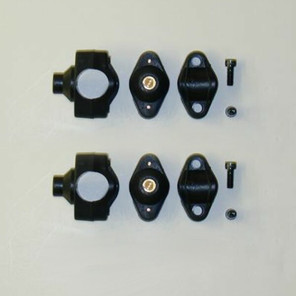 NATIONAL CYCLE 7/8" QUICKSET HANDLEBAR CLAMPS BLACK