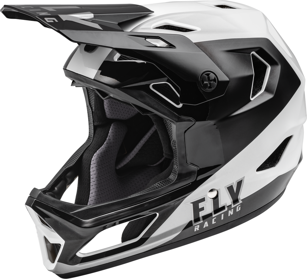 RAYCE BICYCLE HELMET BLACK/WHITE XL