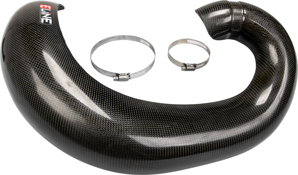 E-Line Accessories Carbon Fiber Pipe Guards Hus/Ktm
