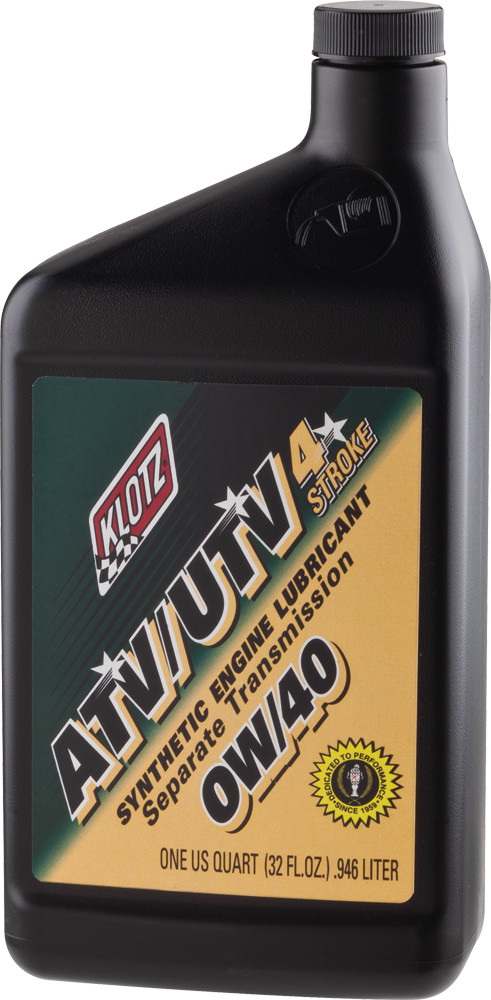 KLOTZ ATV/UTV SYNTHETIC ENGINE LUBRICANT 0W-40 32OZ