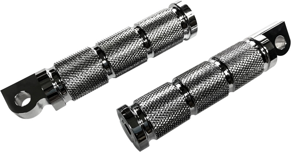 Harddrive Rider Footpegs Retro Chrome 86-17