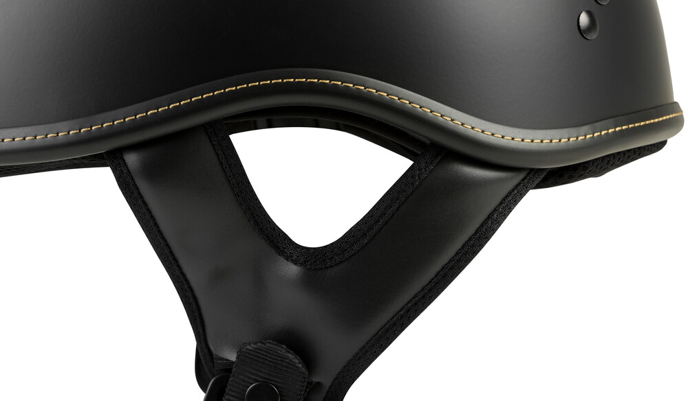 HIGHWAY 21 .357 SOLID HALF HELMET MATTE BLACK XL