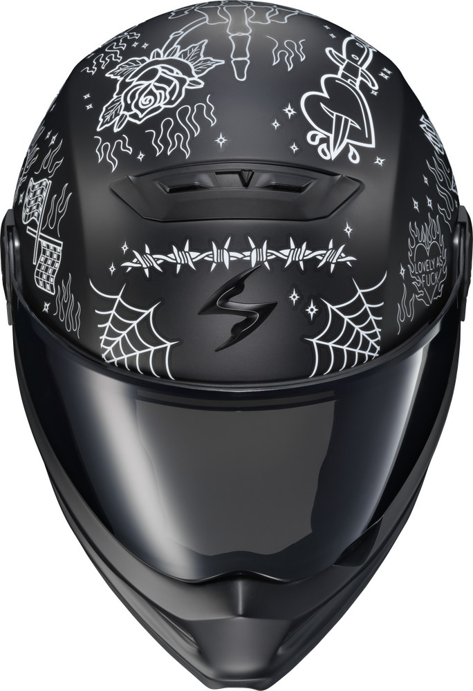 COVERT FX FULL FACE HELMET THE LITAS 2 BLACK 2X