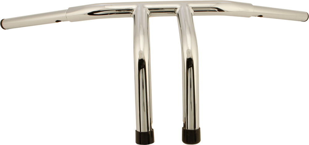 HARDDRIVE 1.25" FAT TILLER-BAR 10" RISE CHROME
