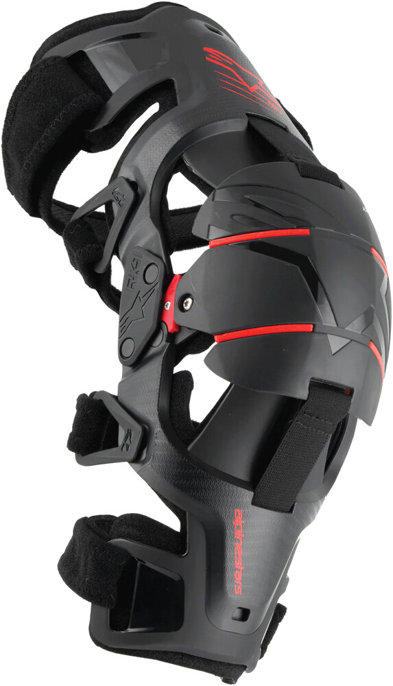 Alpinestars RK-1 Plasma Knee Brace — Black/Red