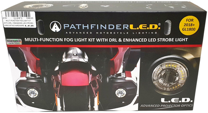 PATHFINDER LED FOG LIGHT KIT MULTIFUNCTION+DRL HON