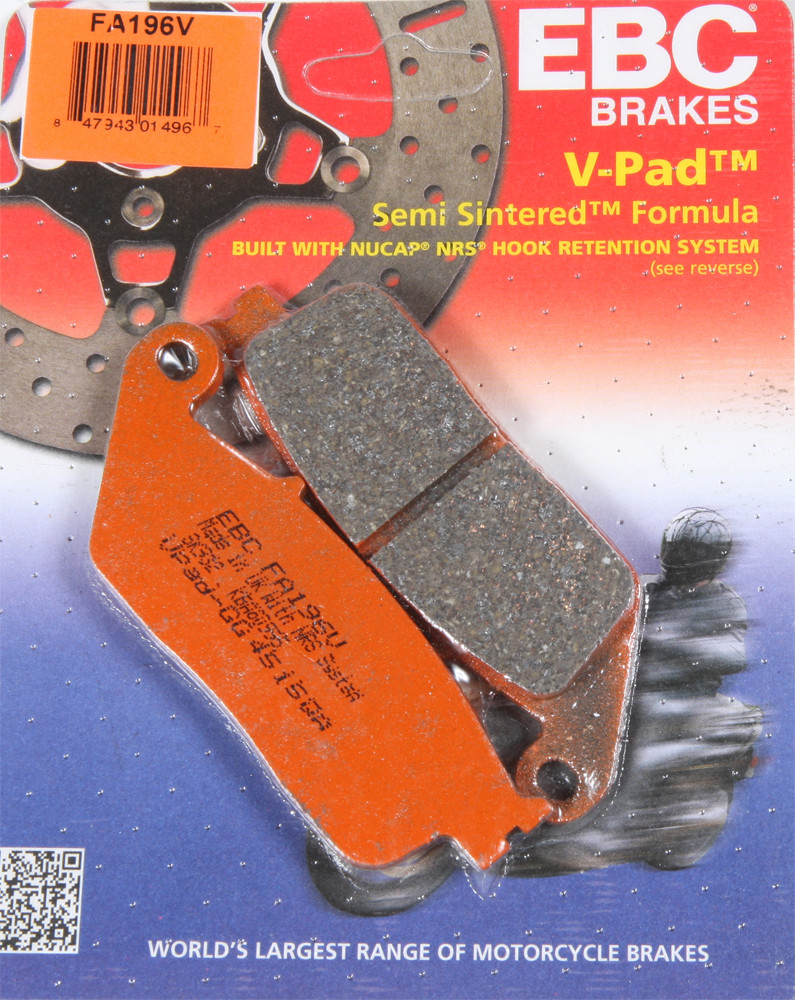 EBC FA196V Semi-Sintered Front Brake Pads / FA196V