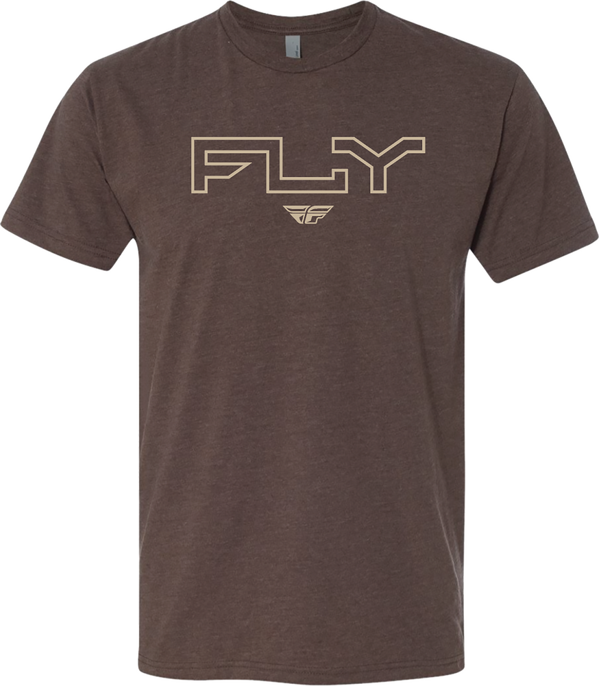 FLY RACING FLY EDGE TEE ESPRESSO MD