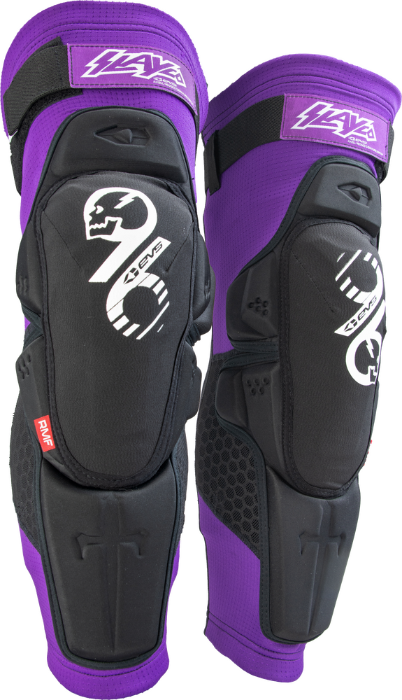 Evs Slayco96 Knee Pad — Black/Purple