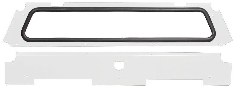 REAR WINDSHIELD MATTE WHITE