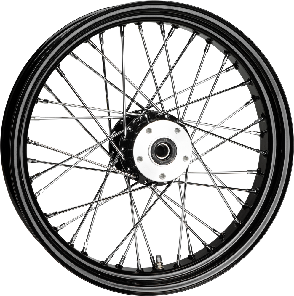 HARDDRIVE RR 40-SPK BLACK 18X3.5 BT/XL-HUB 1" AXL 00 LTR