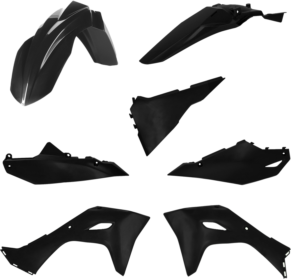 Acerbis Plastic Kit Kaw Black