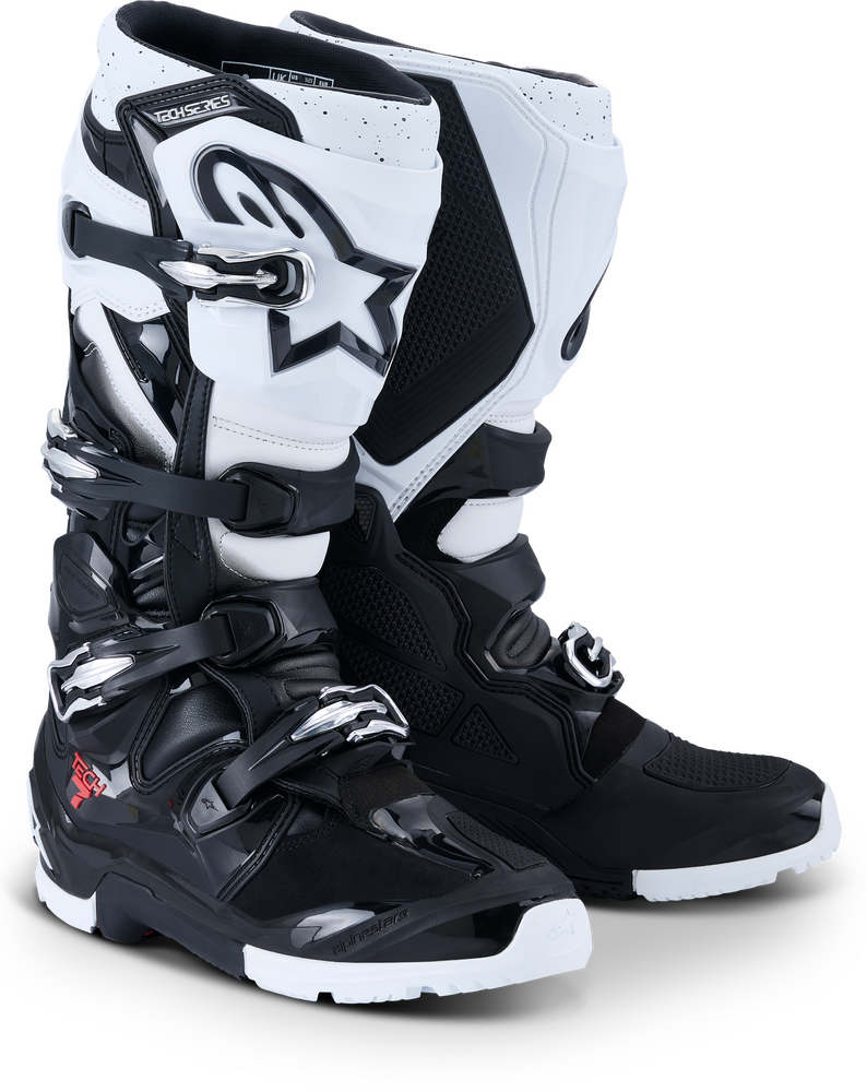 Alpinestars Tech 7 Enduro Boots — Black/White