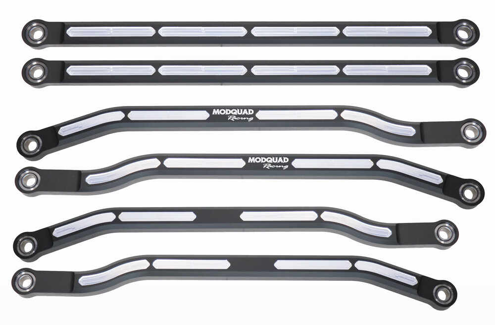 HIGH CLEARANCE RADIUS RODS BLACK 72"