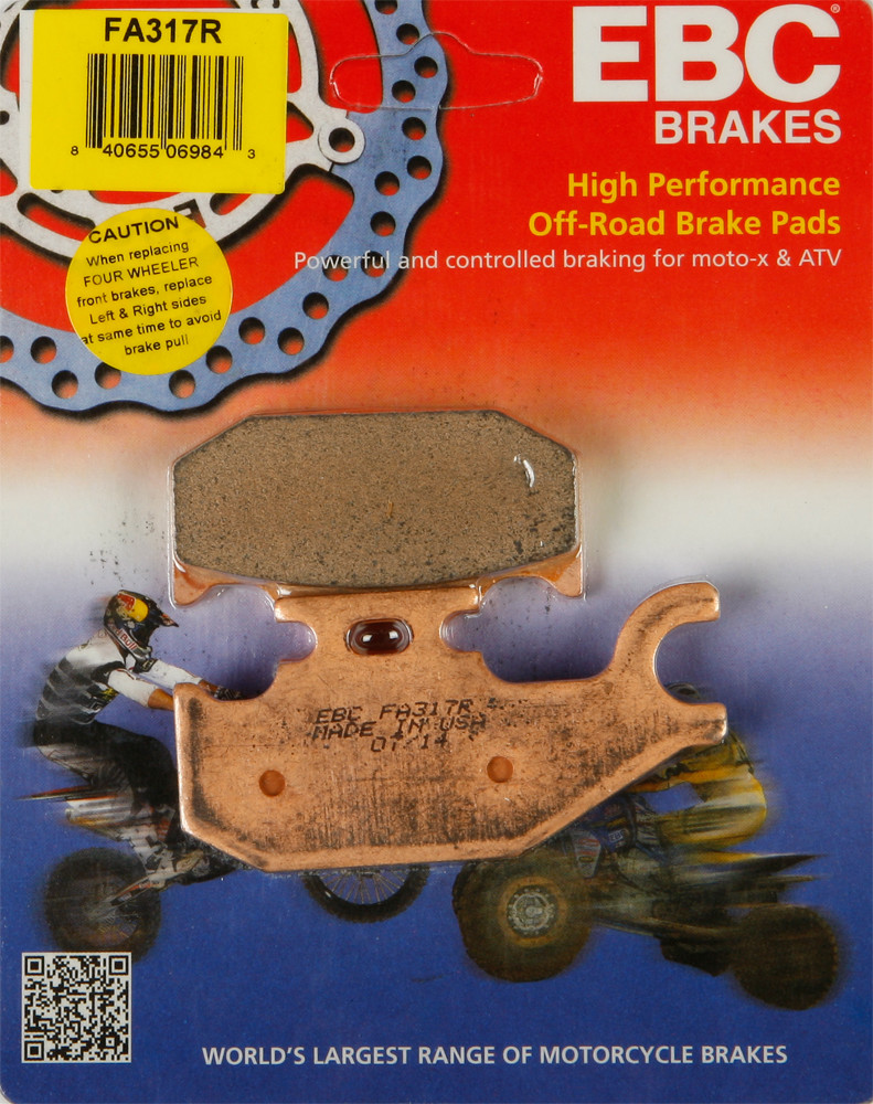 Long-Life Sintered "R" Brake Pads
