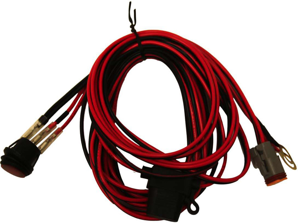 RIGID WIRE HARNESS - 4"-6" LIGHT BAR AND 10" SR