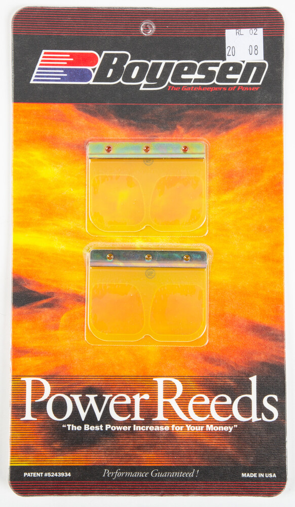 BOYESEN MOTORCYCLE RAD VALVE REEDS