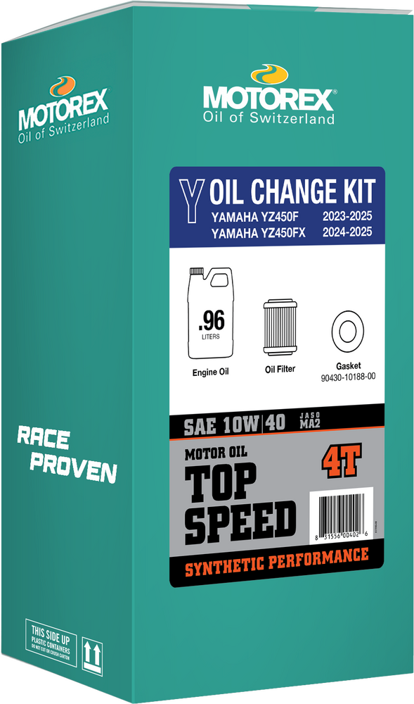 Motorex Top Speed Oil Change Kit 0.96l 10w/40 Yam