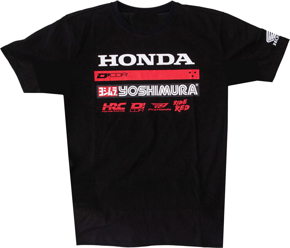 D-Cor Honda Factory2 Tee — Black