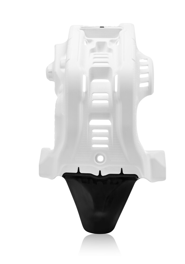 ACERBIS SKID PLATE WHITE/BLACK