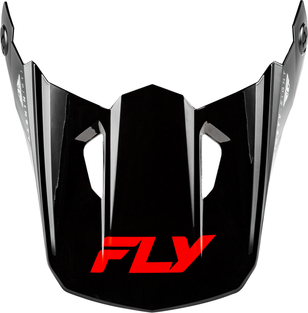 Fly Racing Kinetic Verdict Helmet — Black/Red/White