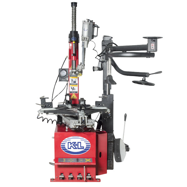 MC900 TIRE MACHINE RED W/LEVERLESS ATTACHMENT