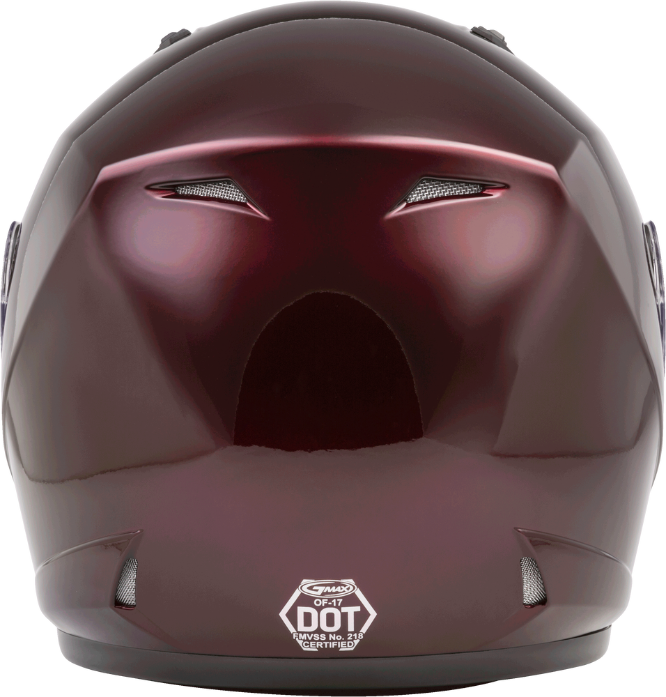 GMAX OF-17 OPEN-FACE HELMET WINE RED XL
