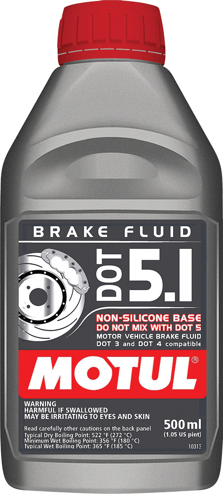 MOTUL DOT 5.1 BRAKE FLUID .5L