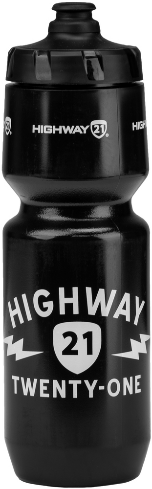 HIGHWAY 21 WATER BOTTLE BLACK