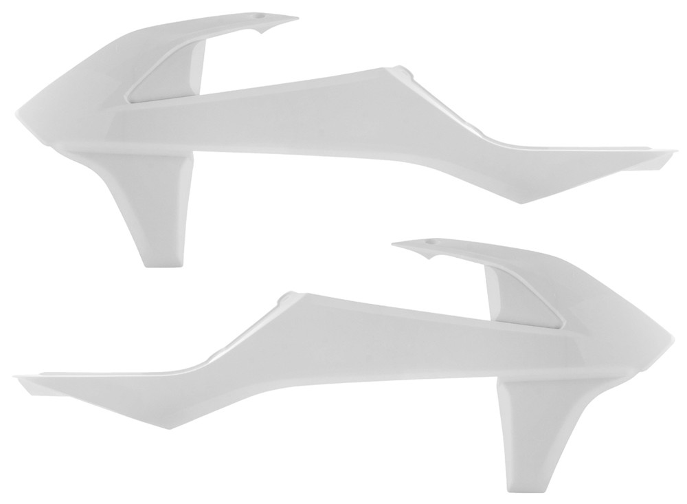 ACERBIS RADIATOR SHROUDS WHITE