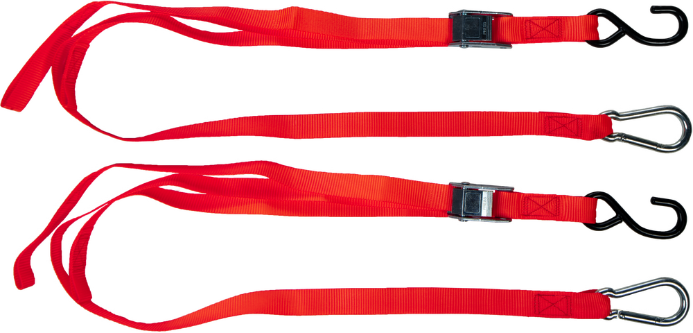 Fire Power 1" X 6' Tie-Down Soft-Tie Red 2/PK