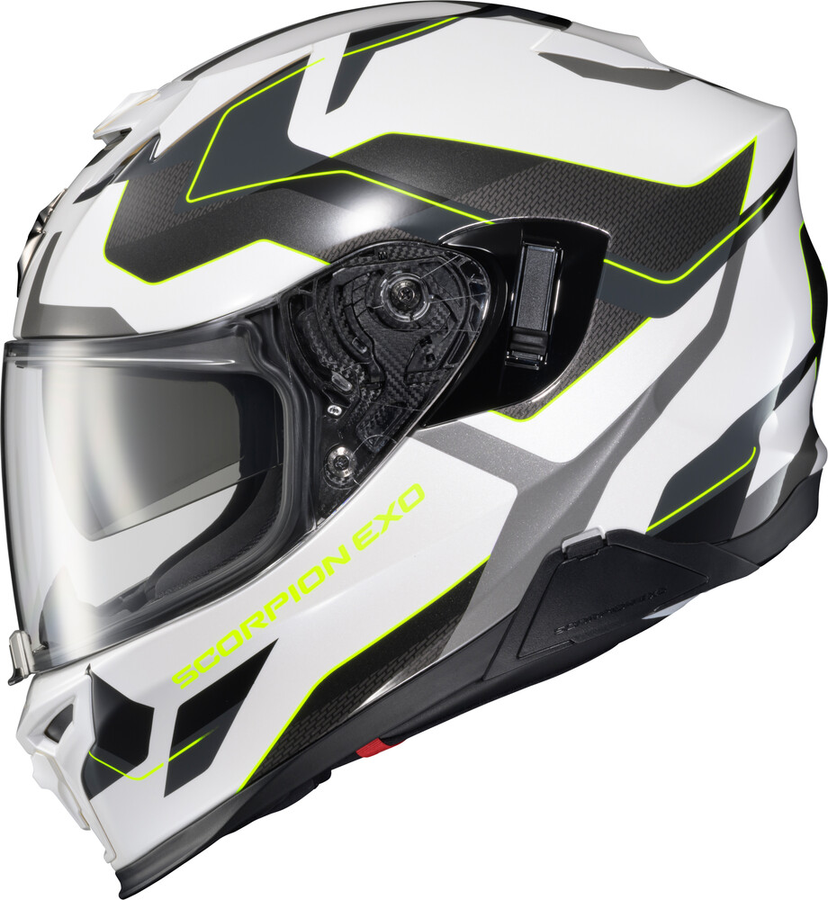EXO-T520 FULL FACE HELMET ZUSE WHITE/HI-VIZ 2X