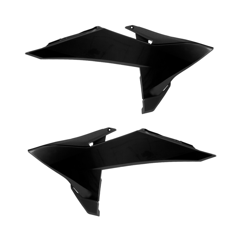 Polisport Radiator Scoops Black / Black
