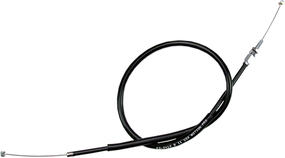 MOTION PRO BLACK VINYL THROTTLE PUSH CABLE
