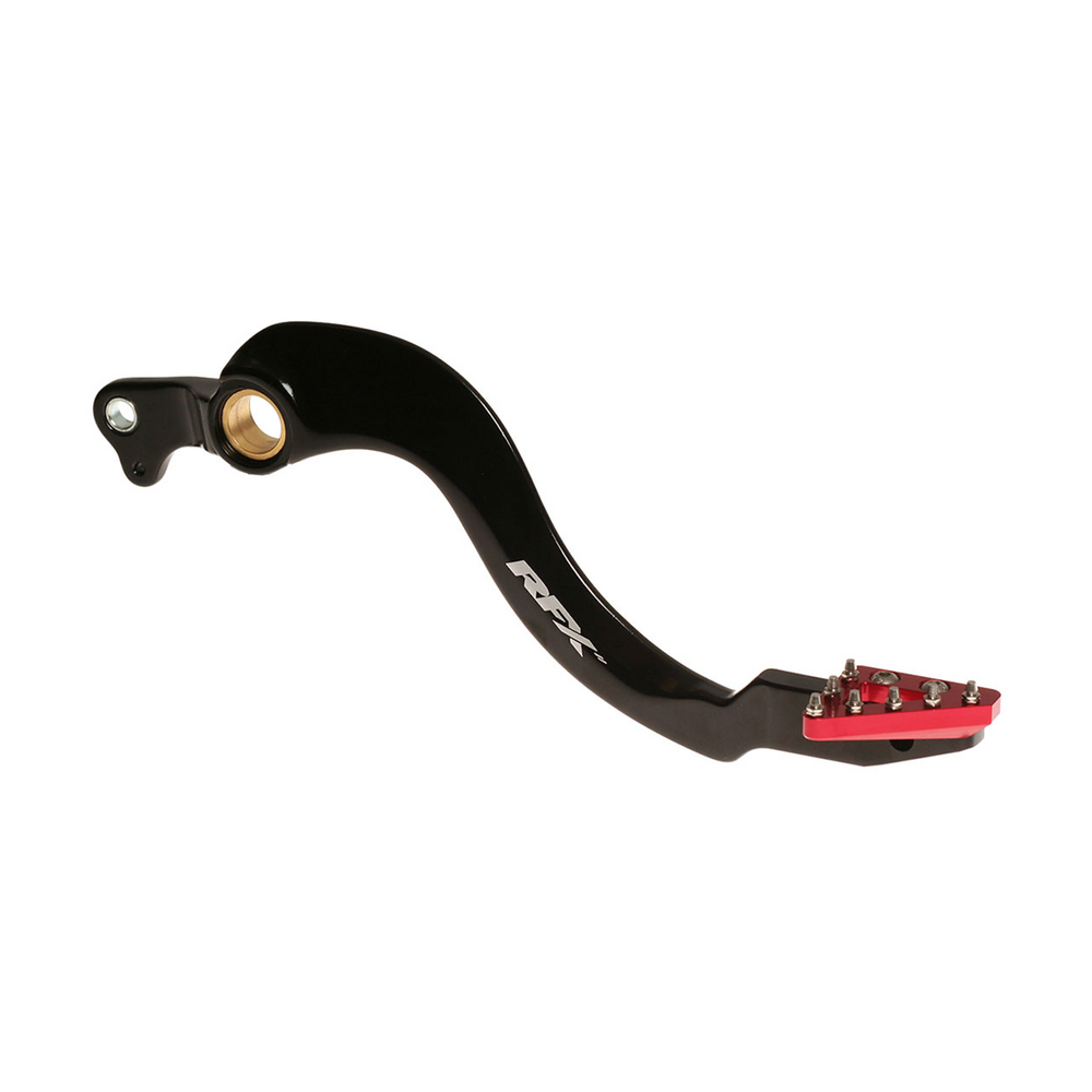 Rfx Rear Brake Pedal Red Solid-Tip Hon