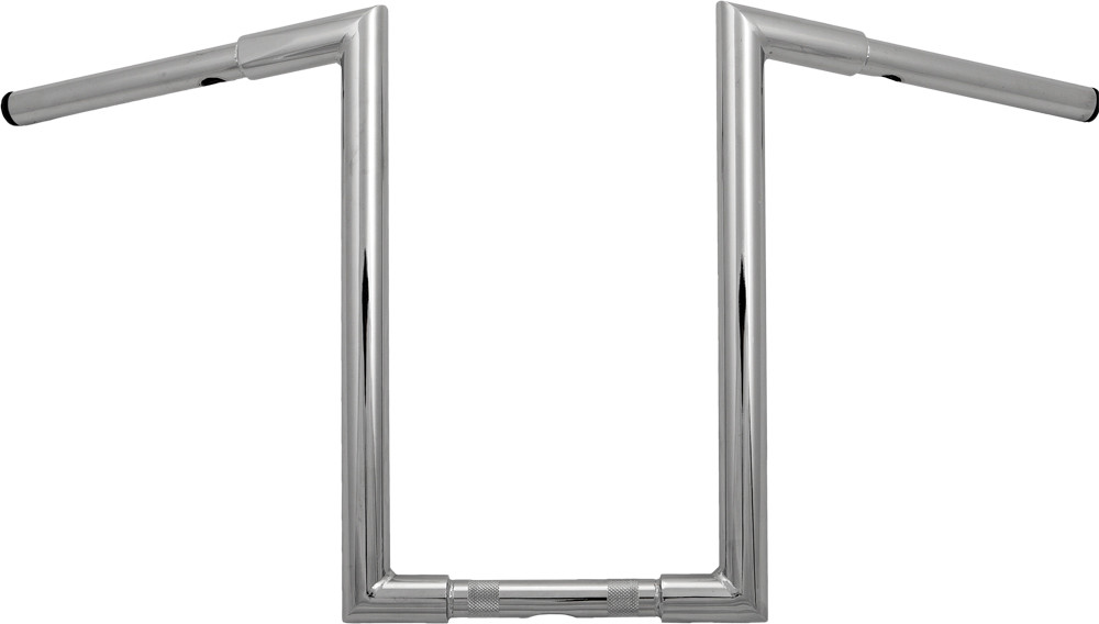 HARDDRIVE H-BAR Z-BAR 1 1/4" CABLE 16" RISE CHROME