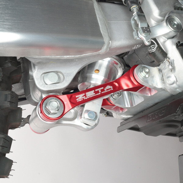 ZETA ADJUSTABLE LOWERING LINK HON RED