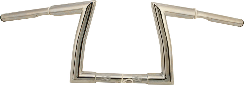 HARDDRIVE 1.25" Z-BAR W/ 9" RISE CHROME